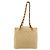Borsa a tracolla CHANEL Matelasse con catena in pelle d'agnello Beige CC Auth 196671A - vista 2