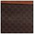 Céline Borsa Tote CELINE Macadam Canvas PVC Pelle Marrone Oro Auth ka5802 D'oro - vista 3