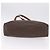 Céline Borsa Tote CELINE Macadam Canvas PVC Pelle Marrone Oro Auth ka5802 D'oro - vista 6