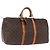 LOUIS VUITTON Monogram Keepall 50 Boston Bag M41426 LV Auth 194934V Monogramma
