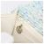 Borsa a mano CHANEL COCO Mark Chain in tweed azzurro e argento CC Auth 197488SAM Blu chiaro - vista 21