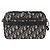 Borsa a tracolla Christian Dior Trotter Canvas Navy Silver Auth 198731V Argento Blu navy - vista 13