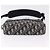 Borsa a tracolla Christian Dior Trotter Canvas Navy Silver Auth 198731V Argento Blu navy - vista 6