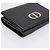 Portafoglio compatto Christian Dior in pelle nera e oro Auth 198767A Nero D'oro - vista 14