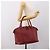 Borsa a mano GUCCI Micro GuccissimaGG in pelle rossa e oro 449657 Auth 198339V Rosso - vista 22