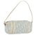 Pochette à main Christian Dior Trotter Canvas PVC Bleu Clair Argent Auth ka5724A Argenté