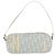 Pochette à main Christian Dior Trotter Canvas PVC Bleu Clair Argent Auth ka5724A Argenté - vue 13
