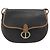 Sac à épaule Christian Dior Honeycomb PVC Leather Black Gold Tone Auth BA14833 Noir - vue 13