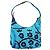 Borsa a Tracolla GUCCI Canvas Blu Argento 001 9386 Auth 197134A - vista 2