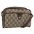 Borsa GUCCI GG Supreme Web Sherry Line PVC Beige Oro 116 02 089 Auth ka5771 D'oro