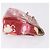 CHANEL High Summer Pouch Beschichtetes Canvas Rot CC Auth 196901 - Ansicht 3