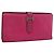 Hermès HERMES Bearn Soufflet Geldbörse aus Leder rosa authentisch BA15253 Pink