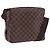 LOUIS VUITTON Damier Ebene Naviglio Shoulder Bag N45255 LV Auth BA14865