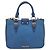Borsa a mano Miu Miu in pelle 2way blu tono oro Auth 198631A - vista 2