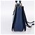 Borsa a mano Miu Miu in pelle 2way blu tono oro Auth 198631A - vista 3