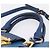 Borsa a mano Miu Miu in pelle 2way blu tono oro Auth 198631A - vista 8