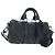 LOUIS VUITTON Monogram Taurillon Keepall Bandouliere 25 M20900 LV Auth BA14824SM Nero