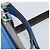 Valigia PRADA Saffiano Blue Silver Auth 195345A Argento - vista 17