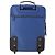 Valigia PRADA Saffiano Blue Silver Auth 195345A Argento - vista 2