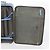 Valigia PRADA Saffiano Blue Silver Auth 195345A Argento - vista 24