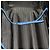 Valigia PRADA Saffiano Blue Silver Auth 195345A Argento - vista 28