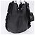 Borsa PRADA in pelle nera argento Auth 198268V Nero - vista 3