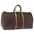 LOUIS VUITTON Monogram Keepall 55 Boston Bag M41424 LV Auth gh2293 Monogramma