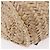 Borsa a mano LOEWE Basket Bag in Raphia Beige Silver Auth BA15075A Argento - vista 14