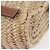 Borsa a mano LOEWE Basket Bag in Raphia Beige Silver Auth BA15075A Argento - vista 15