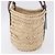 Borsa a mano LOEWE Basket Bag in Raphia Beige Silver Auth BA15075A Argento - vista 4