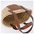 Borsa a mano LOEWE Basket Bag in Raphia Beige Silver Auth BA15075A Argento - vista 6