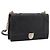 Borsa a tracolla con catena Christian Dior Diorama in pelle nera e oro Auth 198661A Nero