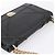Borsa a tracolla con catena Christian Dior Diorama in pelle nera e oro Auth 198661A Nero - vista 6
