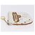 LOUIS VUITTON Monogram Multicolor Pochette MM Pouch White M60028 LV Auth 197193 Bianco - vista 4