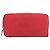 Hermès HERMES Azap Long Silk Inn Long Wallet Leather Red Silver Auth 198763 Argento Rosso - vista 13