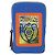 Borsa a tracolla LOEWE Irohebe Nature Neck Pouch Canvas Blue Silver Auth 196313A Argento - vista 13