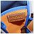 Borsa a tracolla LOEWE Irohebe Nature Neck Pouch Canvas Blue Silver Auth 196313A Argento - vista 17