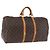 LOUIS VUITTON Monogram Keepall 55 Boston Bag M41424 LV Auth ka5699A Monogramma
