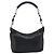 Borsa a mano PRADA in pelle nera argento Auth 197326V Nero - vista 2