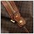 Céline Borsa Boston CELINE Macadam Canvas PVC Pelle Marrone Oro Auth 192543 D'oro - vista 10