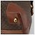 Céline Borsa Boston CELINE Macadam Canvas PVC Pelle Marrone Oro Auth 192543 D'oro - vista 15
