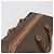 Céline Borsa Boston CELINE Macadam Canvas PVC Pelle Marrone Oro Auth 192543 D'oro - vista 6