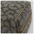 SAINT LAURENT Mini Boston Bag PVC Canvas Gray Gold Auth am12267A Marrone D'oro - vista 15