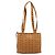 Borsa Tote MCM Vicetos Logogram PVC Pelle Brown Gold Auth 198311 Marrone D'oro - vista 2