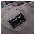 Borsa a tracolla FENDI Zucchino Canvas Mamma Baguette Nera Auth 198707A Nero - vista 20