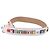 Tracolla FENDI Strap You in pelle Bianco Argento Auth 198780M - vista 4