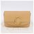 Chloé Borsa a tracolla Chloe C Chain in pelle beige tono oro Auth am12374V - vista 12