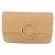 Chloé Borsa a tracolla Chloe C Chain in pelle beige tono oro Auth am12374V - vista 13