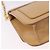 Chloé Borsa a tracolla Chloe C Chain in pelle beige tono oro Auth am12374V - vista 16