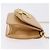 Chloé Borsa a tracolla Chloe C Chain in pelle beige tono oro Auth am12374V - vista 3